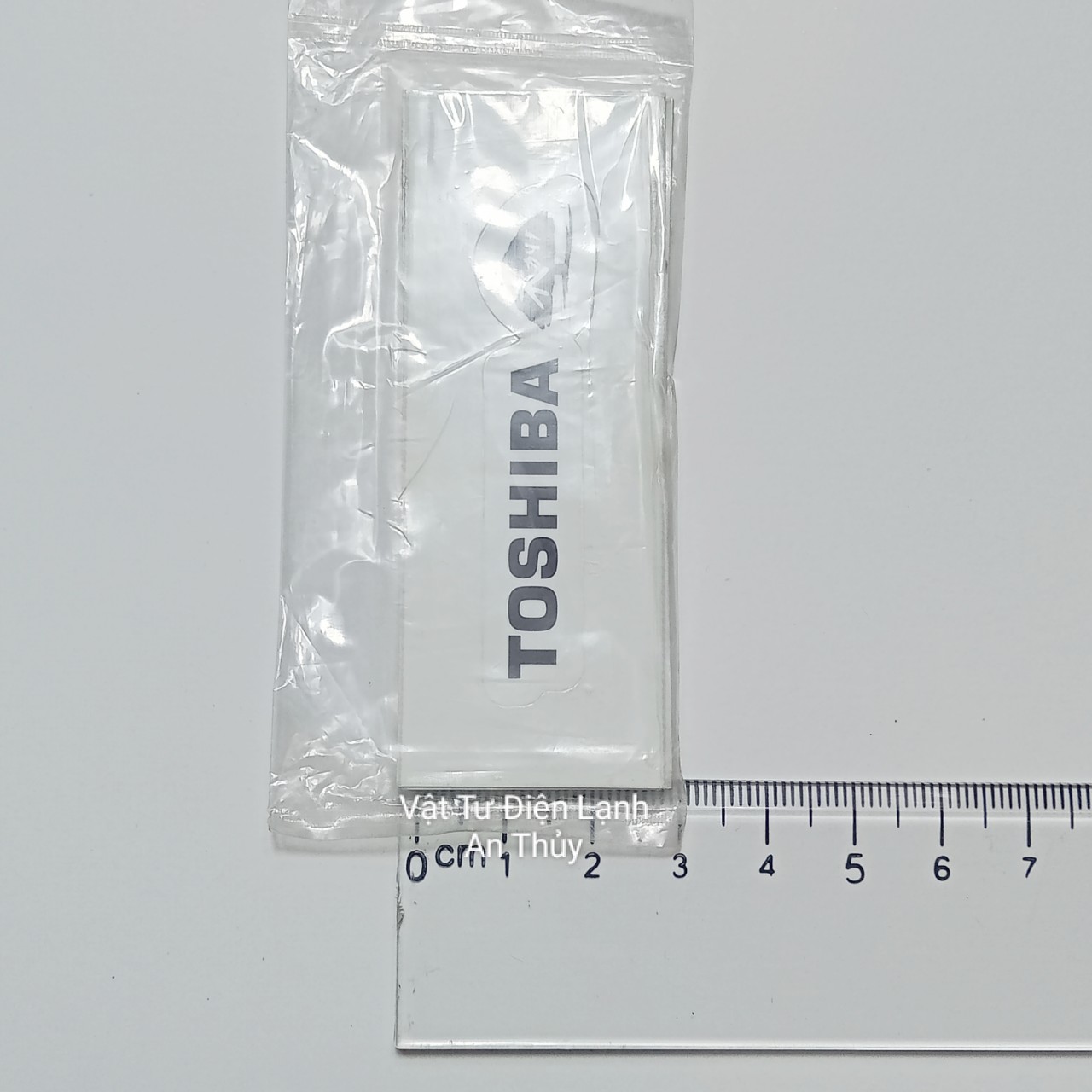 Combo 10 tem cho TOSHIBA dán đầu lạnh chữ đen - Tem dán mặt lạnh điều hòa - Tem dán mặt lạnh máy lạnh, Tem decan điều hòa