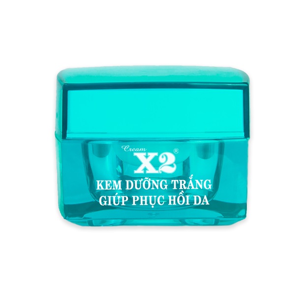 CREAM X2 - KEM DƯỠNG TRẮNG GIÚP PHỤC HỒI DA 8 TÁC DỤNG - 20g