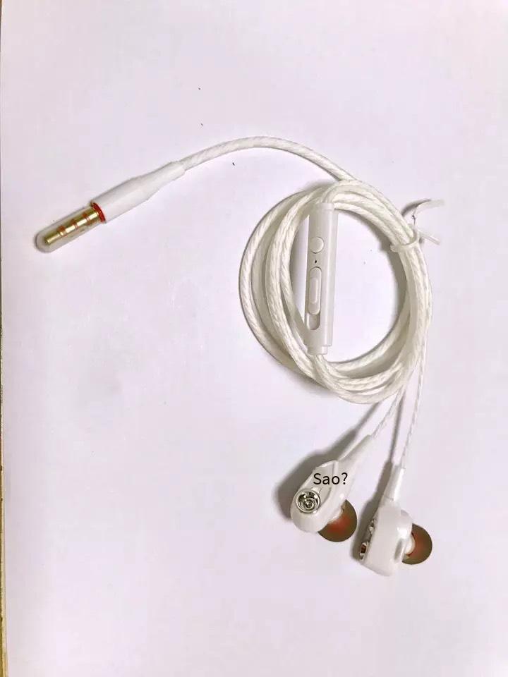 Quảng cáo bán hàng trực tiếp bùng nổ tai nghe kép năng động tai nghe in-ear với lúa mì chạy tai nghe thể thao ăn hiện vật gà