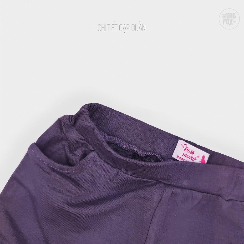 Bộ dài tay bé gái BIGFOX - MISS MEOW size đại, bộ thu đông cho bé phong cách Hàn Quốc in amazing 11 - 37 kg