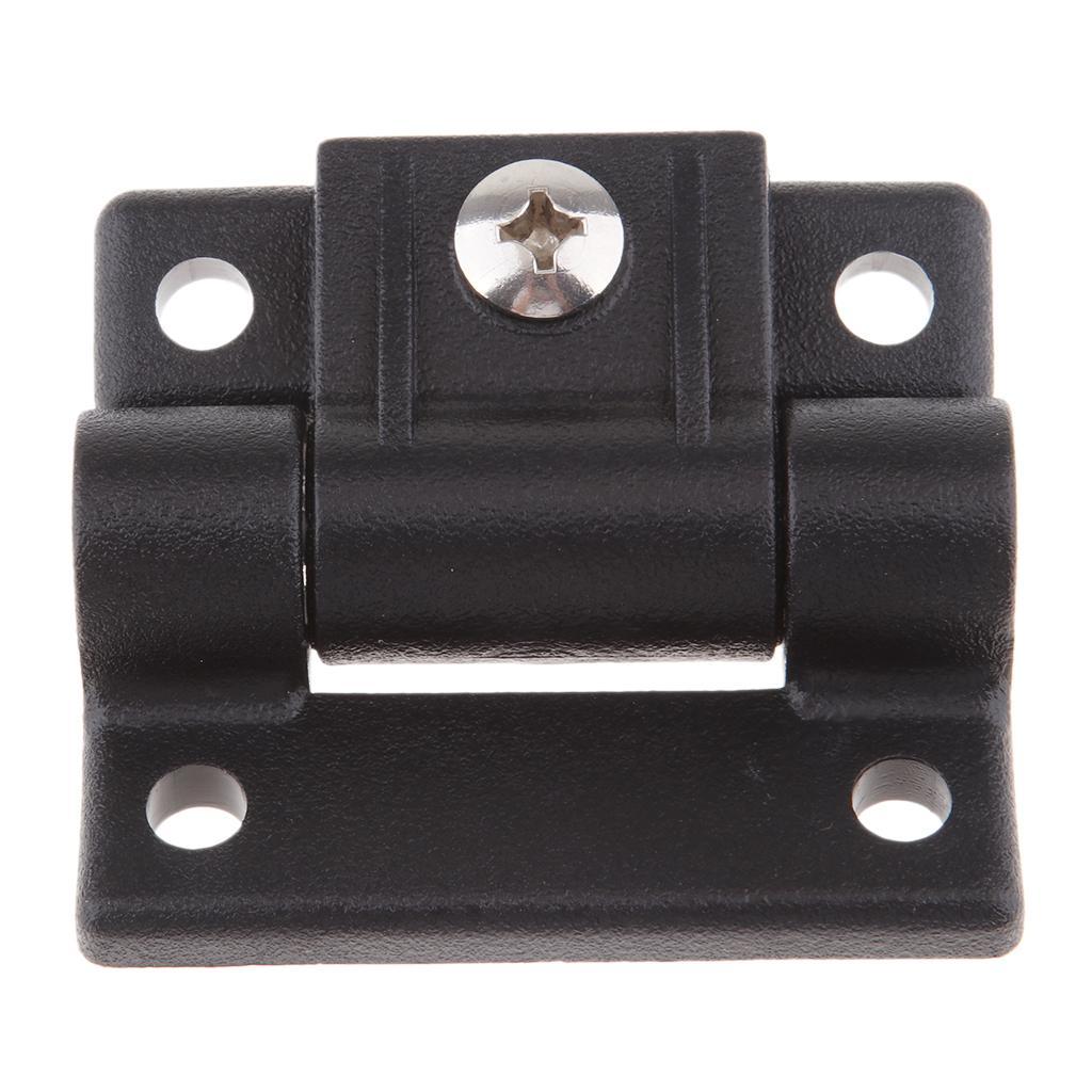 4x Boat RV Cabin Door Cabinet Marine Hinges 64x57mm Black