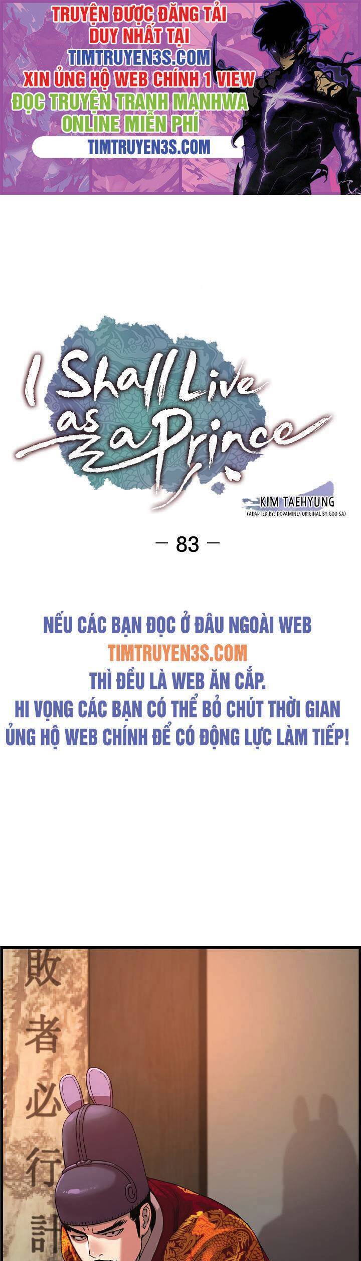tôi sẽ sống như một hoàng tử chapter 83 2