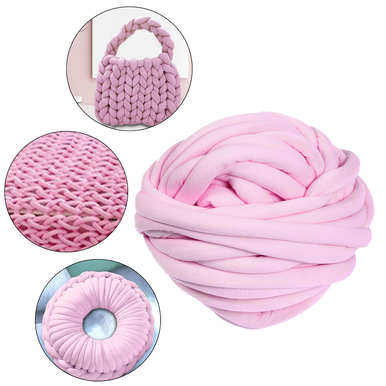 Knit Yarns Decor Handmade Ornament Tools Giant Roving for Blanket Throw Rug Hats
