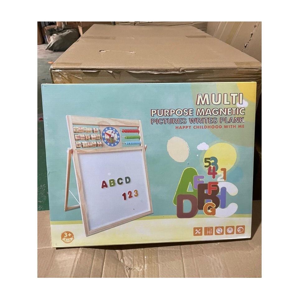 BẢNG NAM CHÂM EDUCATION BOARD BẢNG VIẾT 2 MẶT MULTI PURPOSE MAGNETIC TẶNG KÈM BỘ SỐ VÀ CHỮ NAM CHÂM