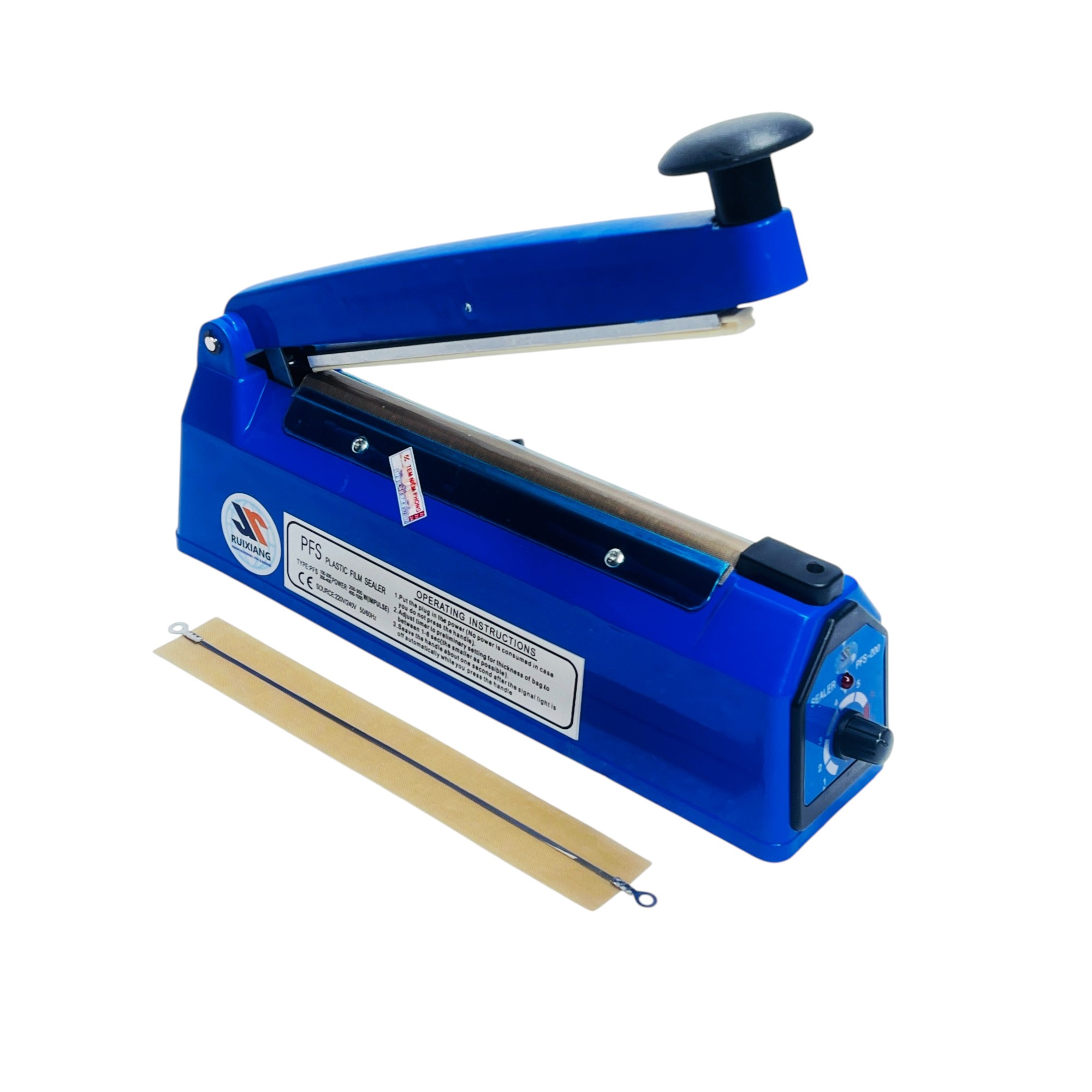 Máy Hàn Miệng Túi 20cm – Hàn Túi Nilon, Túi Lọc Trà, Dập Tay Tiện Dụng - hàng chính hãng