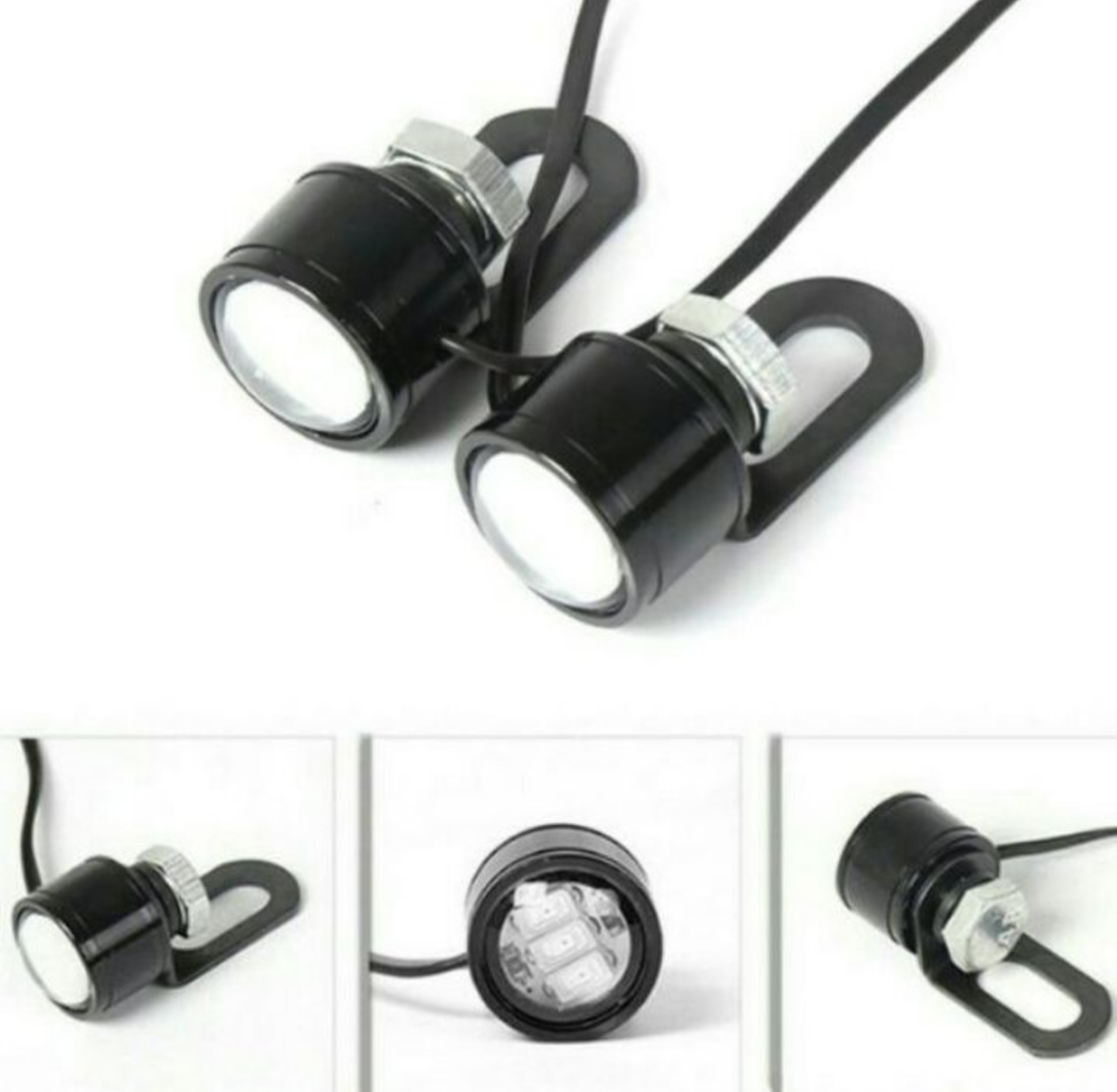 SIÊU COMBO VỚI BỘ 2 ĐÈN TRỢ SÁNG ĐÈN LED MINI GẮN CHÂN GƯƠNG XE MÁY XE ĐẠP ĐIỆN TRANG TRÍ LÀM XIN NHAN TÍN HIỆU CỰC CHẤT MẪU MỚI HÀNG ĐẸP CHUẨN