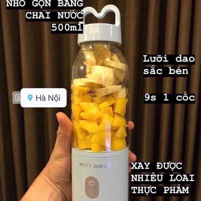 Máy xay cầm tay Meet Juice (cắm điện hoặc tích điện)