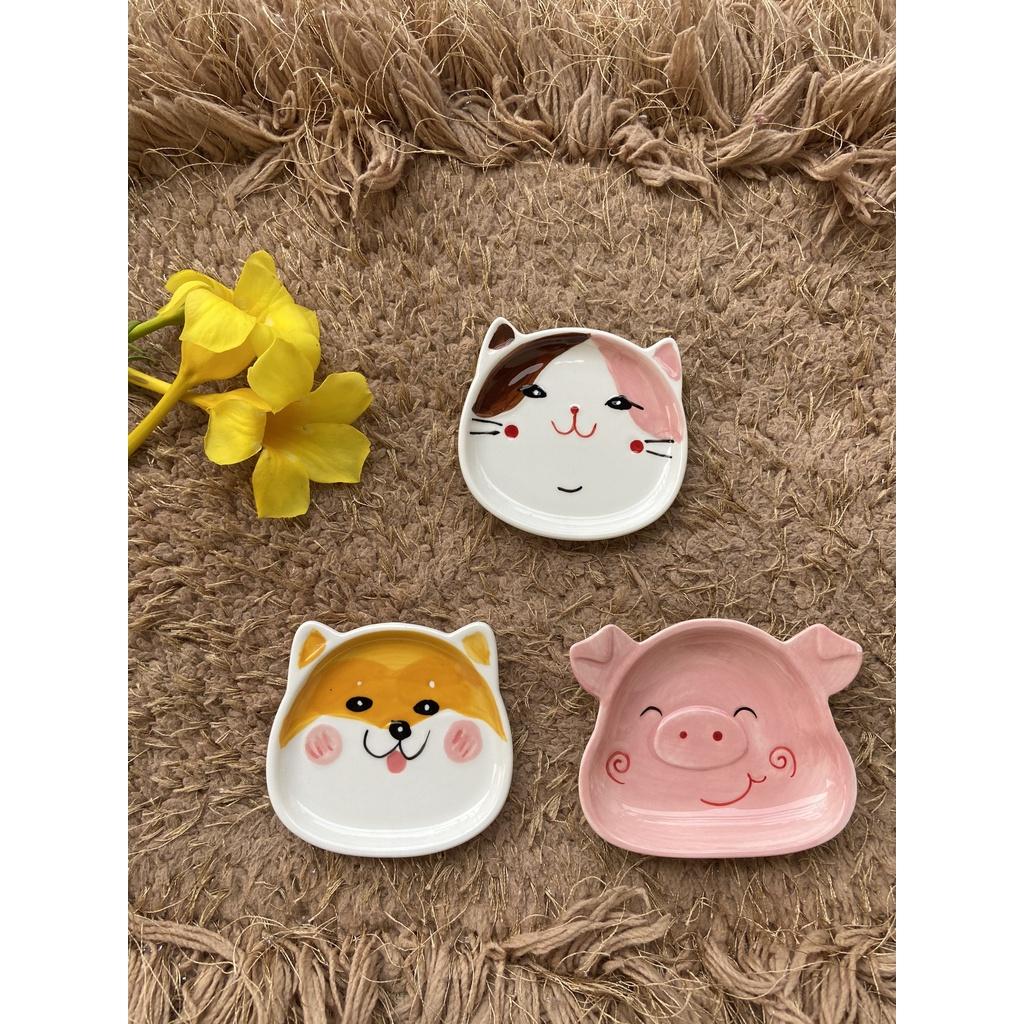 Đĩa ăn cho bé hình cún con xinh xắn