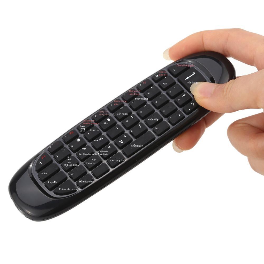 Phong Cách Mới Nhất C120 Đa Chức Năng Không Dây Chuột Somatosensory Điều Khiển Từ Xa Set-Top Box Chuột Không Bàn Phím Đầy Đủ Chuột Không Khí T10