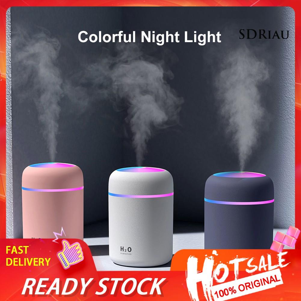 Máy Phun Sương Tạo Độ Ẩm Có Đèn Led Nhiều Màu