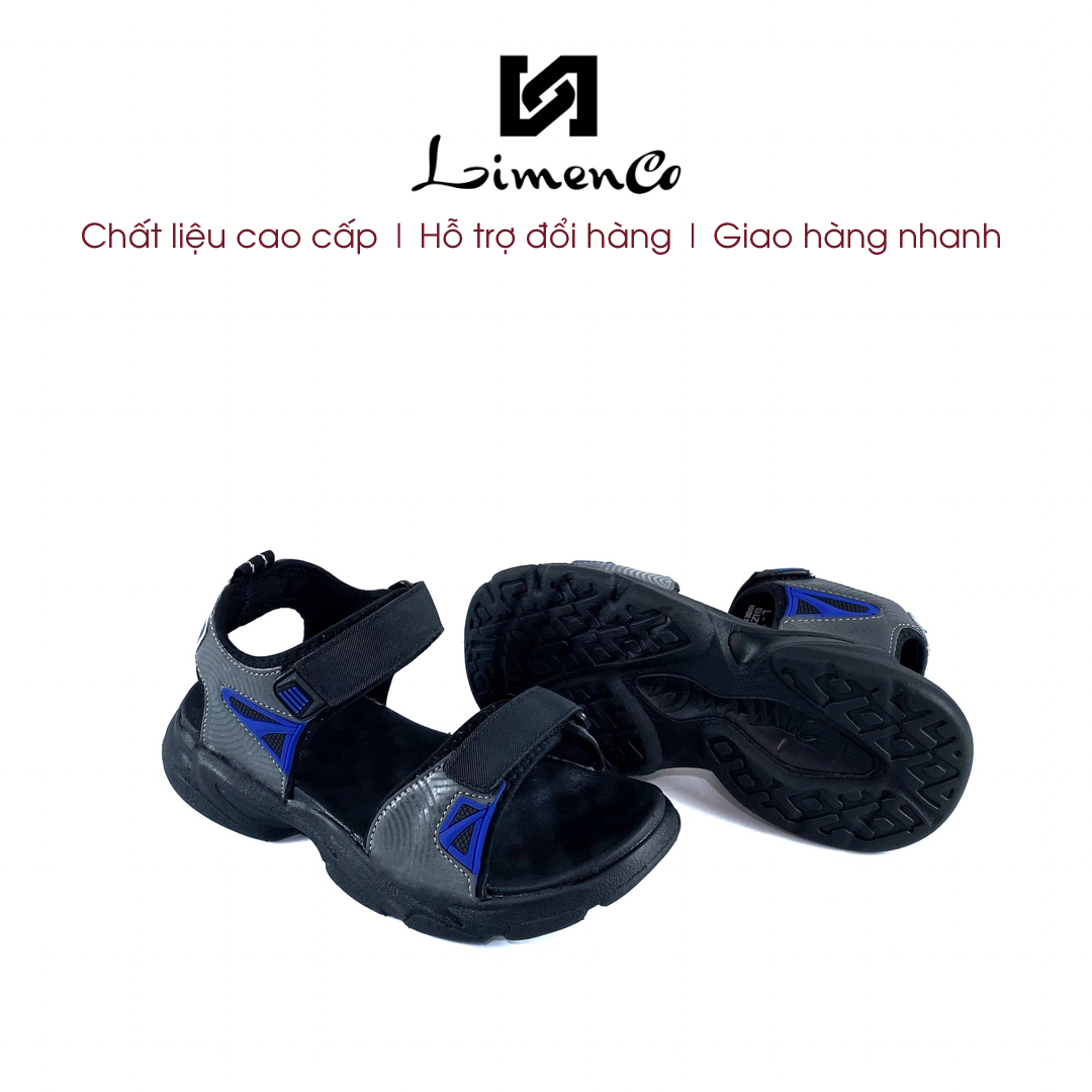 Giày Sandal Bé Trai L1881 Màu Xanh Dương, êm nhẹ, thoáng khí, đi học, đi chơi