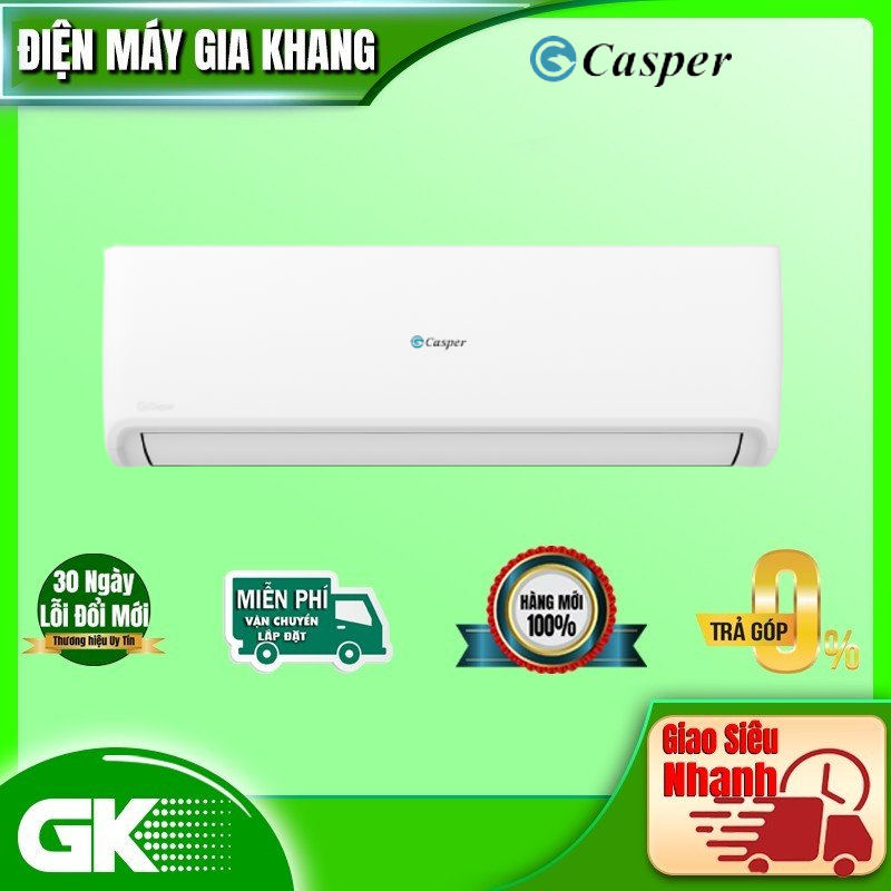 Máy lạnh Casper 1.5 HP SC-12FS33 - Hàng Chính Hãng - Chỉ Giao Hồ Chí Minh