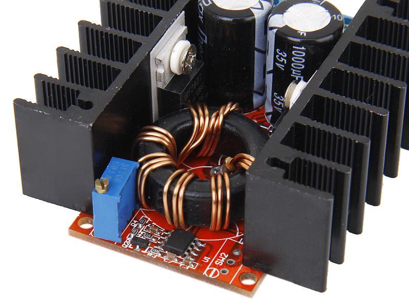 150W DC 10-32V To DC 12-35V Adjustable Step-up Boost Power Supply Module