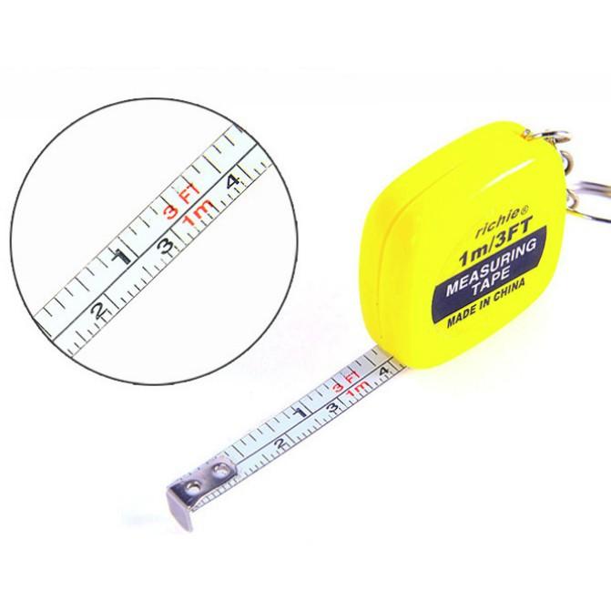 Móc khóa thước dây 3,5*3,5 cm Duashop