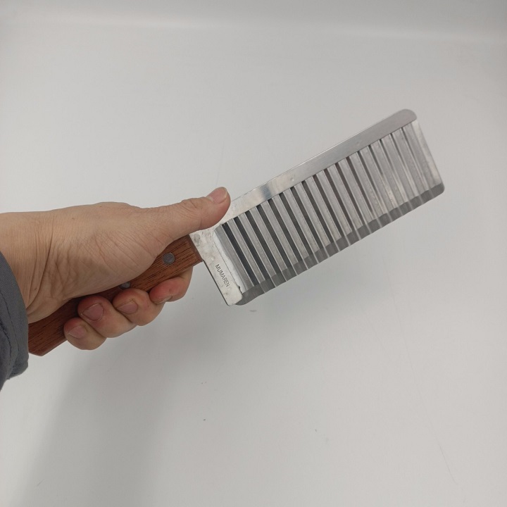 Dao cắt lát, tỉa sóng củ quả bằng inox MUMAREN 414