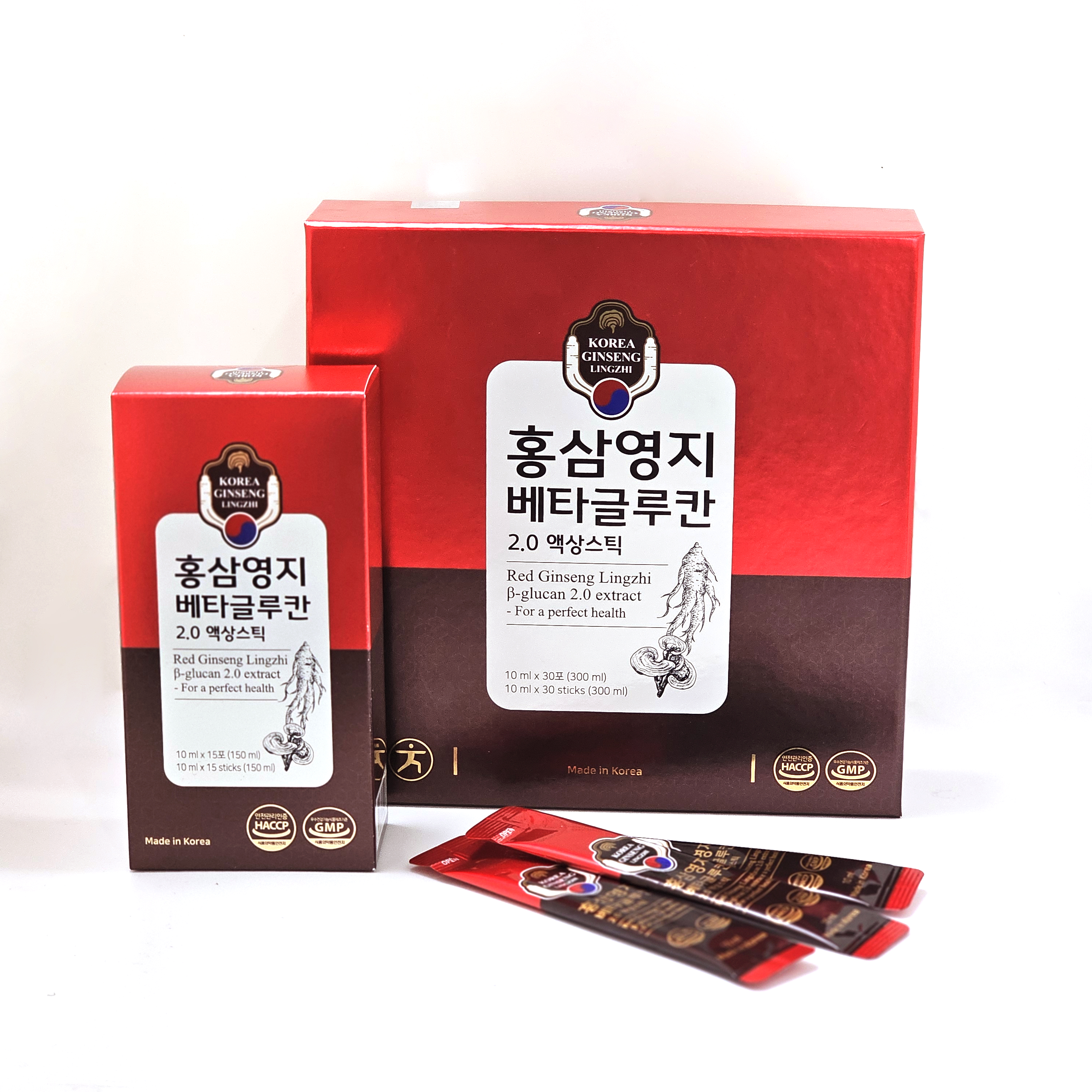 Nhân Sâm Linh Chi Kết Hợp Hoạt Chất Beta Glucan 2.0 Extract 5 Gói Lẻ