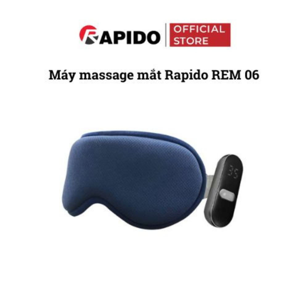 Máy massage mắt Rapido REM06, dùng văn phòng, tàu xe du lịch