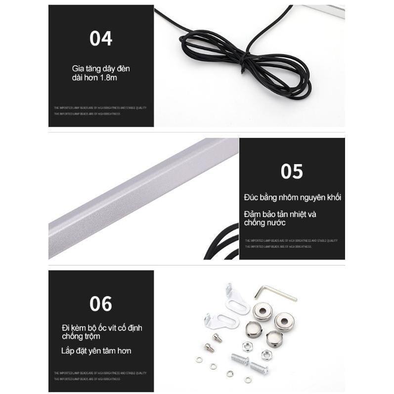 Đèn LED hỗ trợ lùi xe siêu sáng 90LED Lùi xe màu trắng, phanh xe màu đỏ