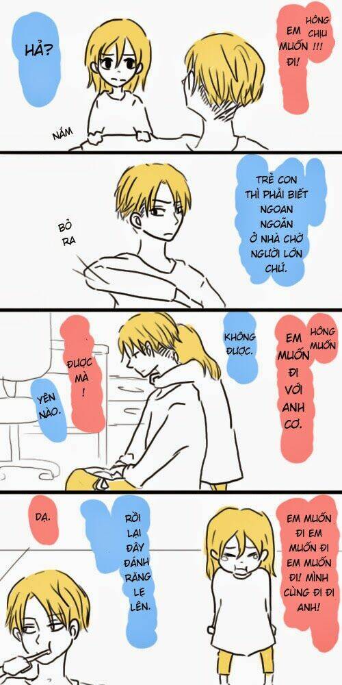 tấn công người khổng lồ - doujinshi lemi chapter 14 3