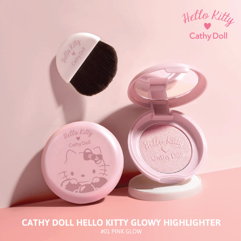 Phấn highlight Hello Kitty Cathy Doll Glowy Highlighter