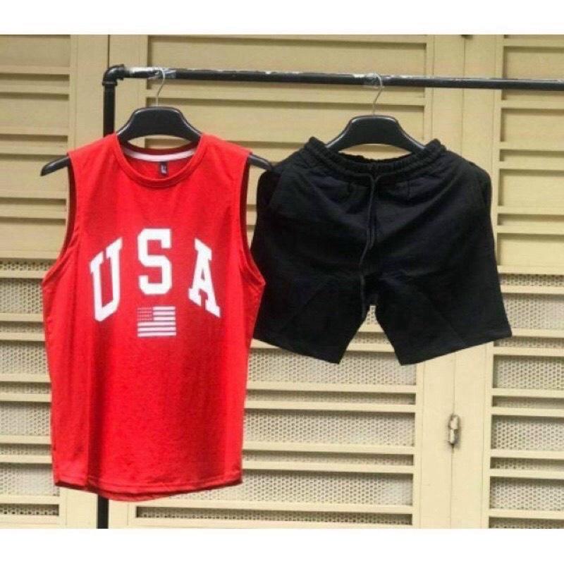 Đồ bộ mặc nhà nam BLACK siêu hot, bộ thể thao, bộ tập gym - Hàng Có Sẵn