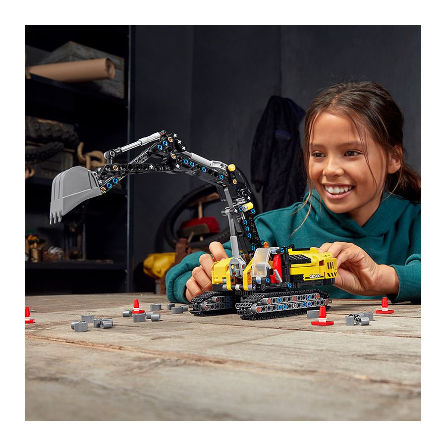 BỘ LẮP RÁP LEGO 42121 XE MÁY XÚC HẠNG NẶNG