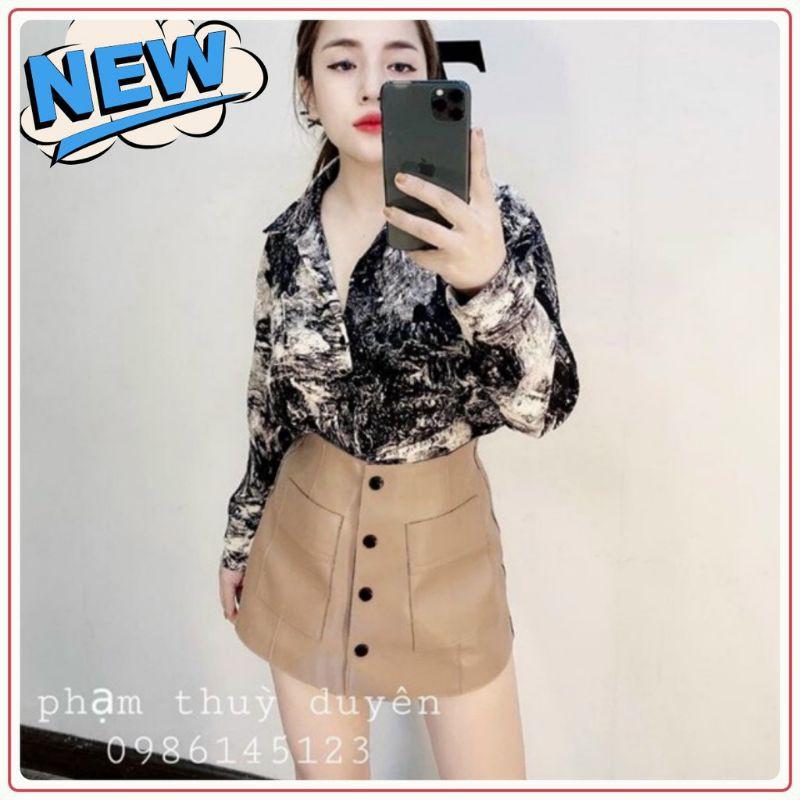 Áo sơ mi loang màu lụa đũi siêu mềm cực hot 60-95kg