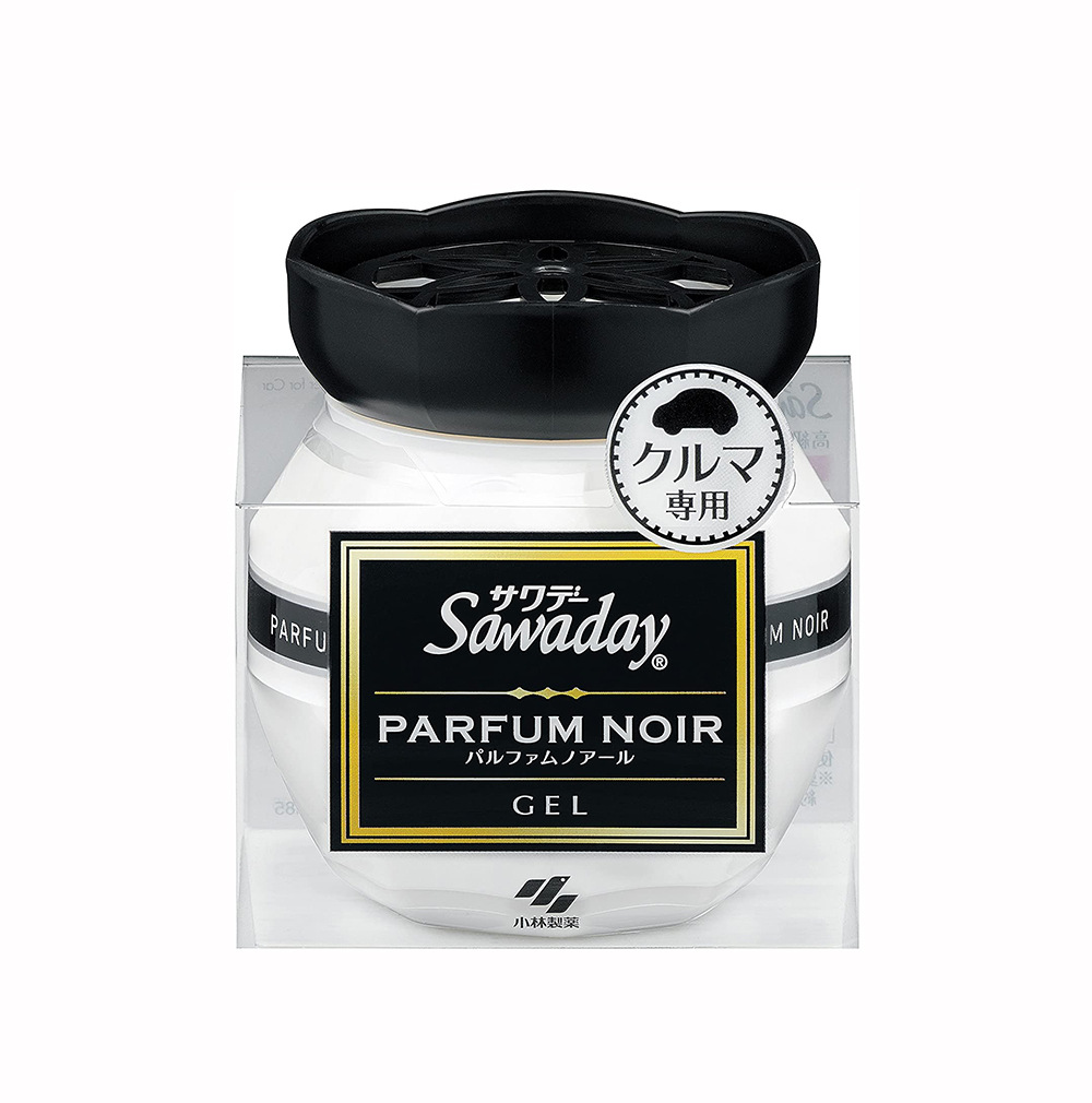 Sáp thơm khử mùi làm mát không khí ô tô Sawaday Parfum Noir Cao Cấp Nhật Bản 90g