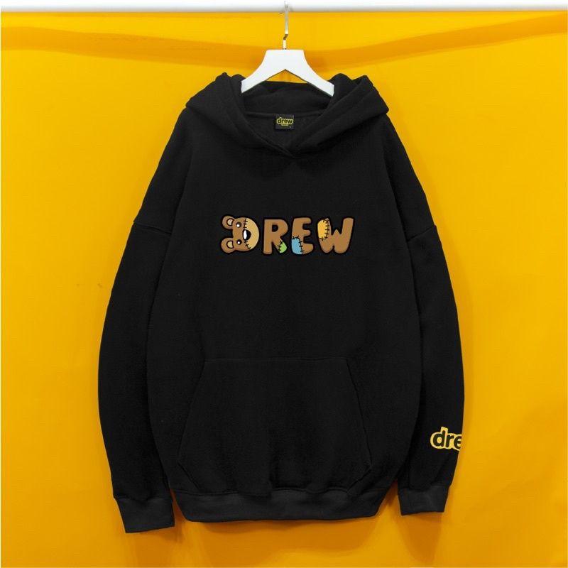 Áo hoodie drew mẫu chữ, hoodie nam nữ unisex vải nỉ dày dặn