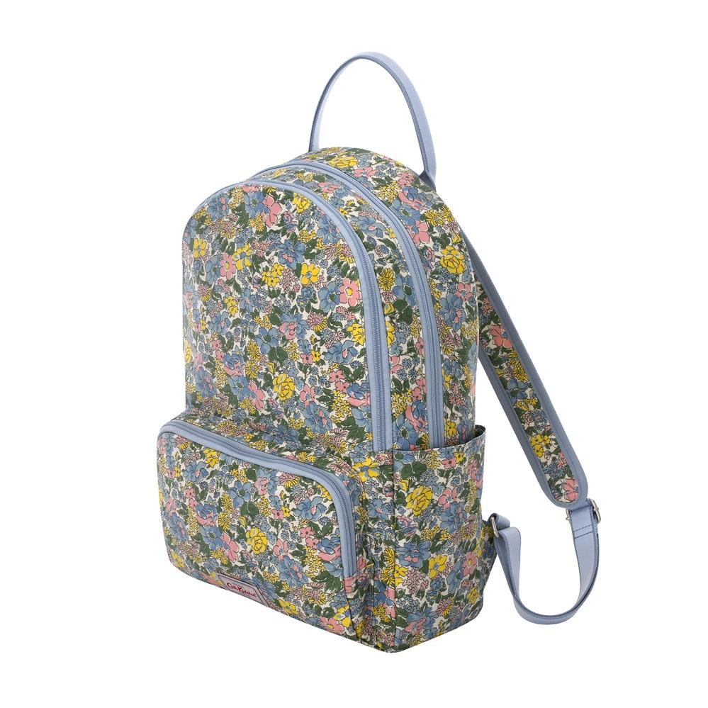 Cath Kidston - Balo Pocket Backpack Vale Floral - 1002157 - Warm Cream