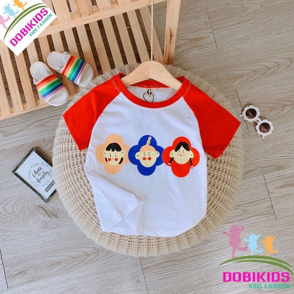 Dobikids - Combo 2c Áo thun cho bé gái thun cotton 4 chiều loại 1 size bé 09-28kg