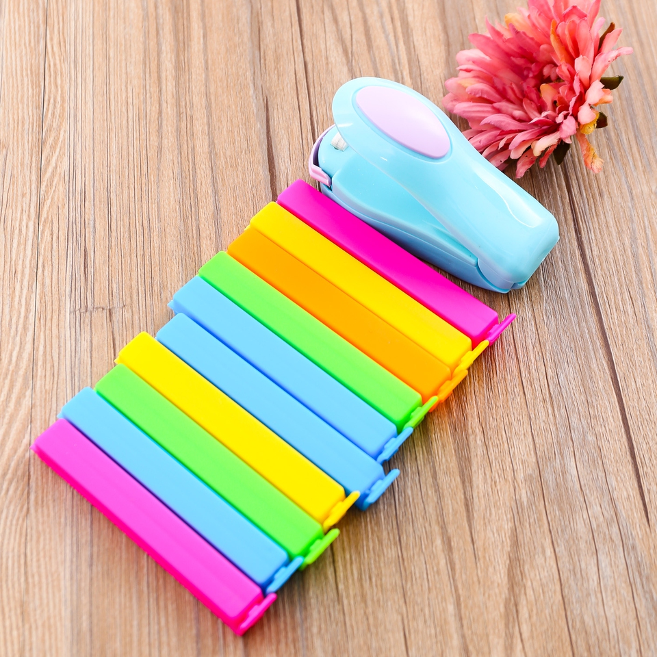 Set 05 Dụng Cụ Kẹp Miệng Túi Bảo Quản Thực Phẩm - Màu Ngẫu Nhiên
