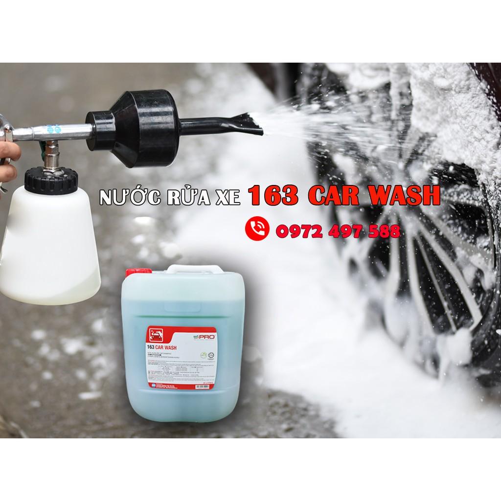 1 Lít nước rửa ô tô xe máy đậm đặc siêu sạch - 163 Car Wash