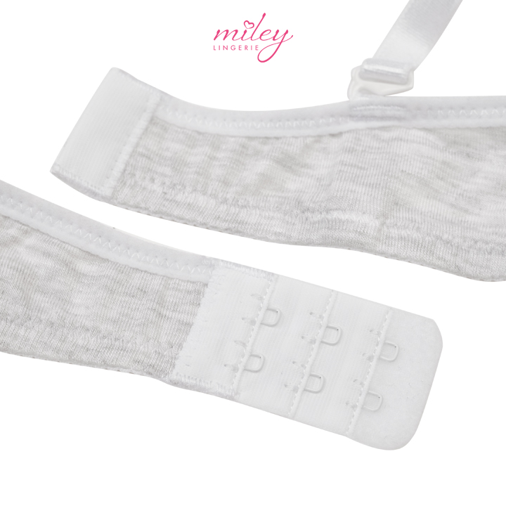 Áo Ngực Cotton Có Gọng Mút Mỏng 1cm Flexi Miley Lingerie BRC_012