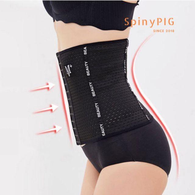Đai gen bụng 4 xương 6 móc cài M+ cao cấp