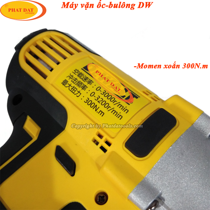 Máy bắt ốc - siết ốc bulông dùng pin DeWALT