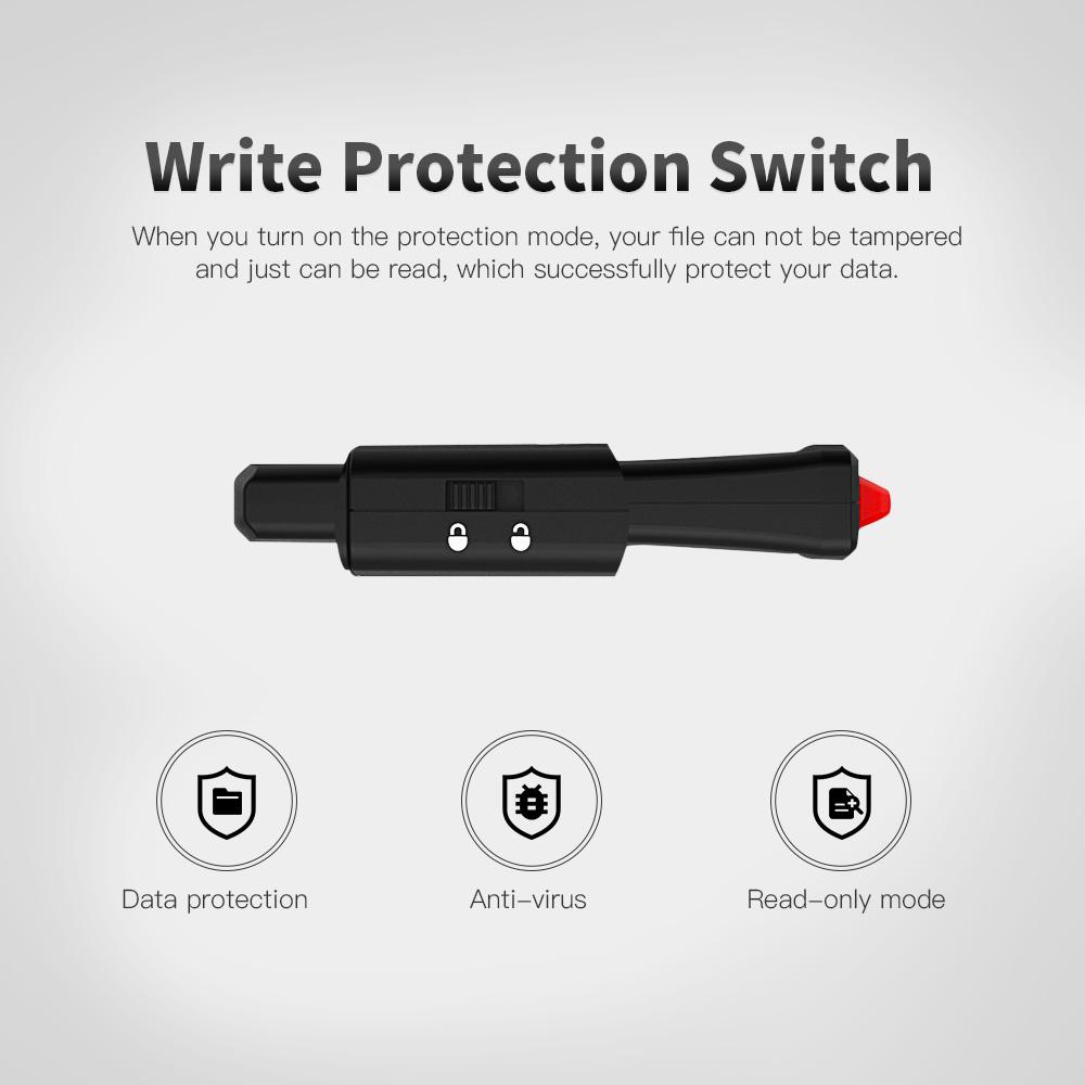 Netac Write Protect USB2.0 Flash Drive U208S 8G Memory Stick