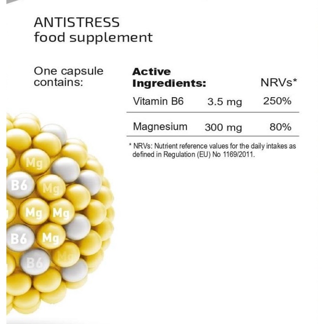 Viên Nang Hỗ Trợ Giảm Stress Swiss Energy Antistress (Hộp 30 Viên)