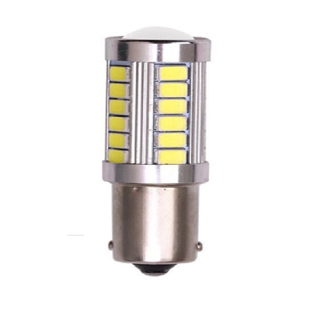 Đèn trợ sáng ô tô, xe hơi - đèn sương mù H7led 1156 5730 33smd - gắn đuôi xe máy