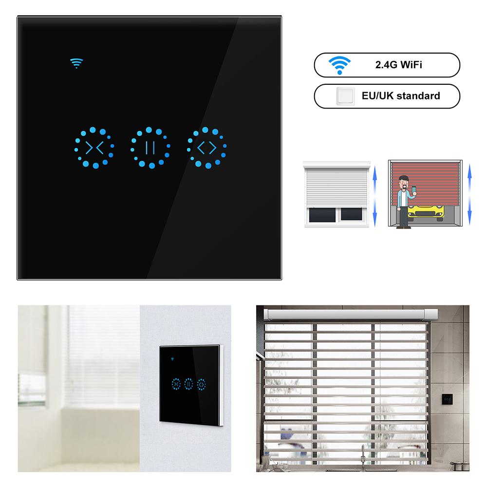 Công tắc rèm WiFi thích hợp cho rèm cửa thông minh, cửa điện