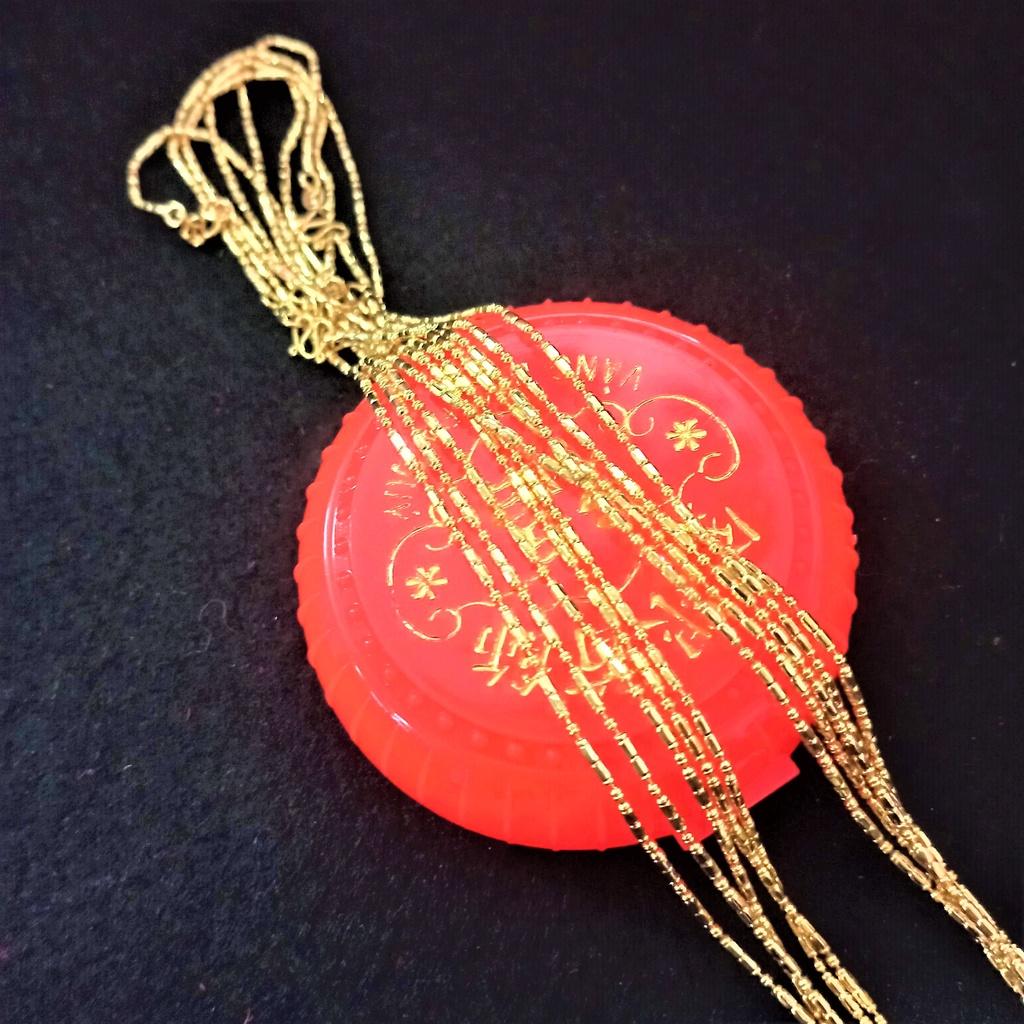 DÂY CHUYỀN MÀU VÀNG KIỂU TRÒN