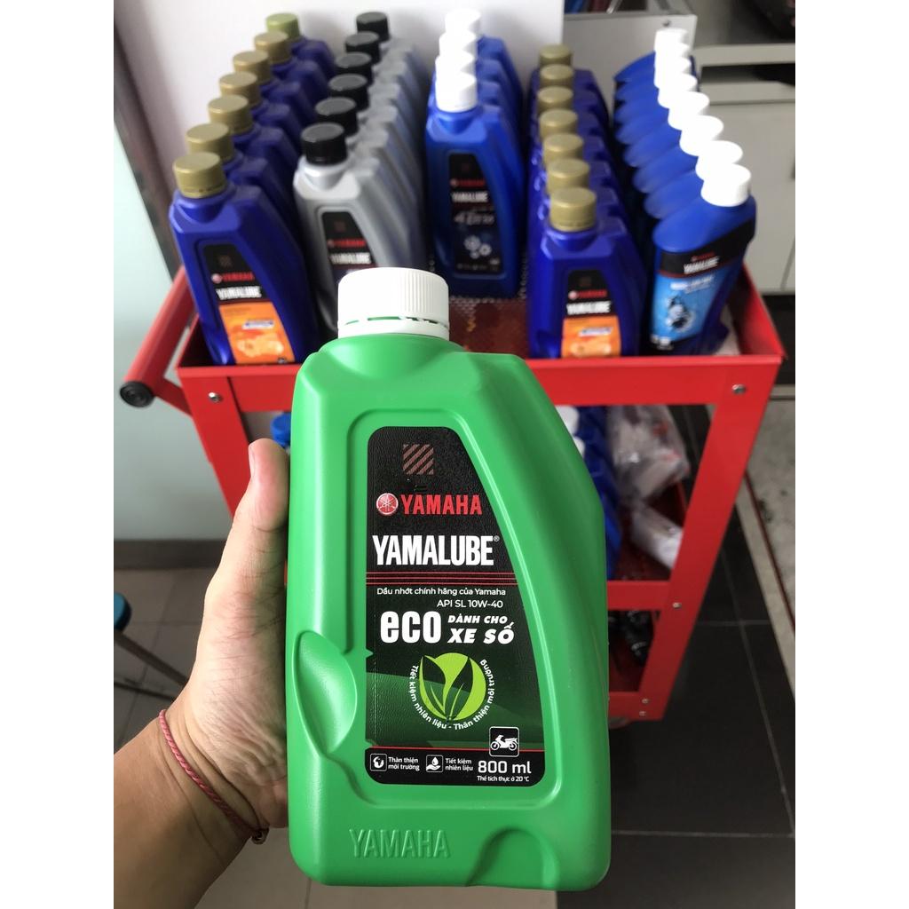 Dầu nhớt xe số giúp tiết kiệm nhiên liệu giảm khí thải Yamalube Eco API SL 10W - 40 - Xe máy Hương Quỳnh
