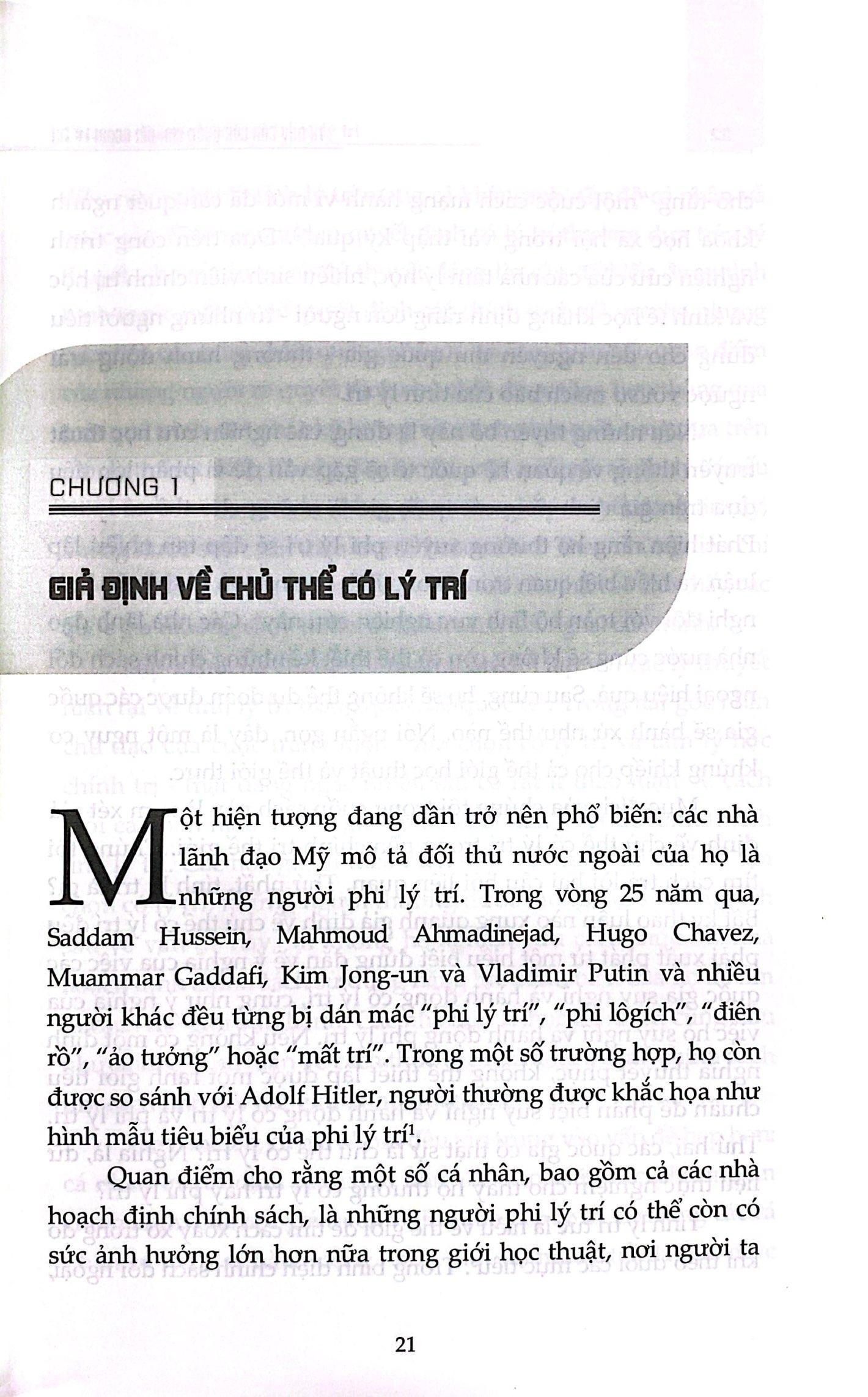 Sách - Tư Duy Của Các Quốc Gia - Đối Ngoại Lý Trí
