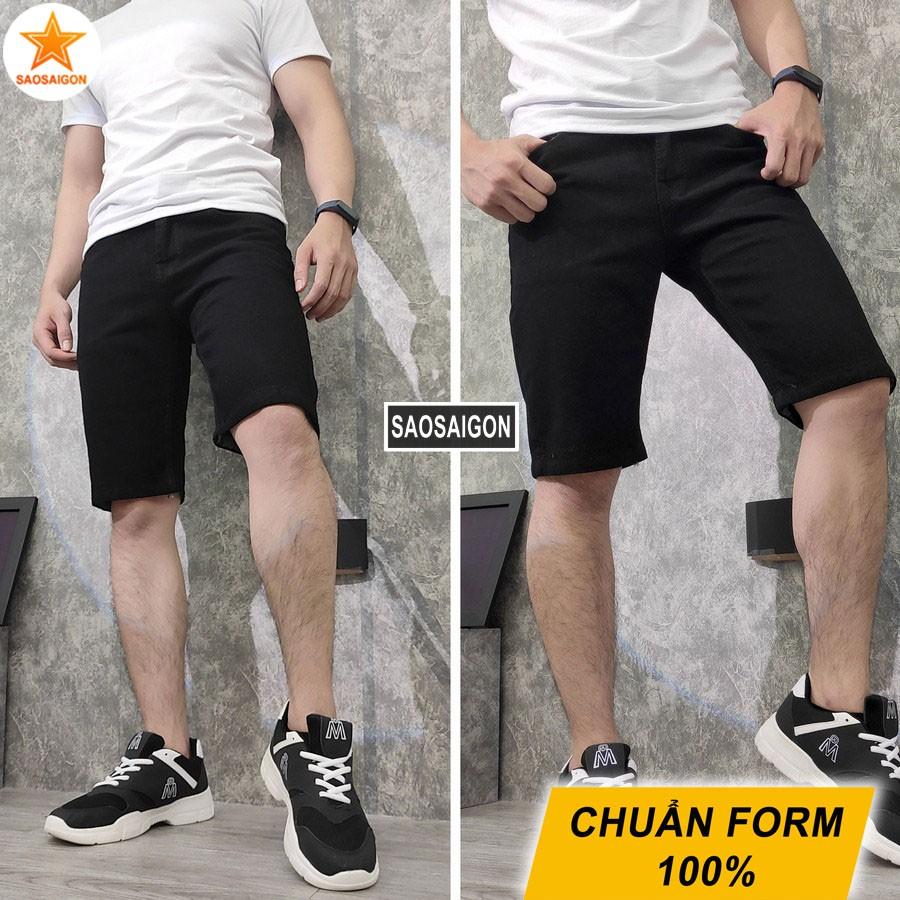 Quần short jean nam GN169 màu chuẩn đẹp Gấu Nâu