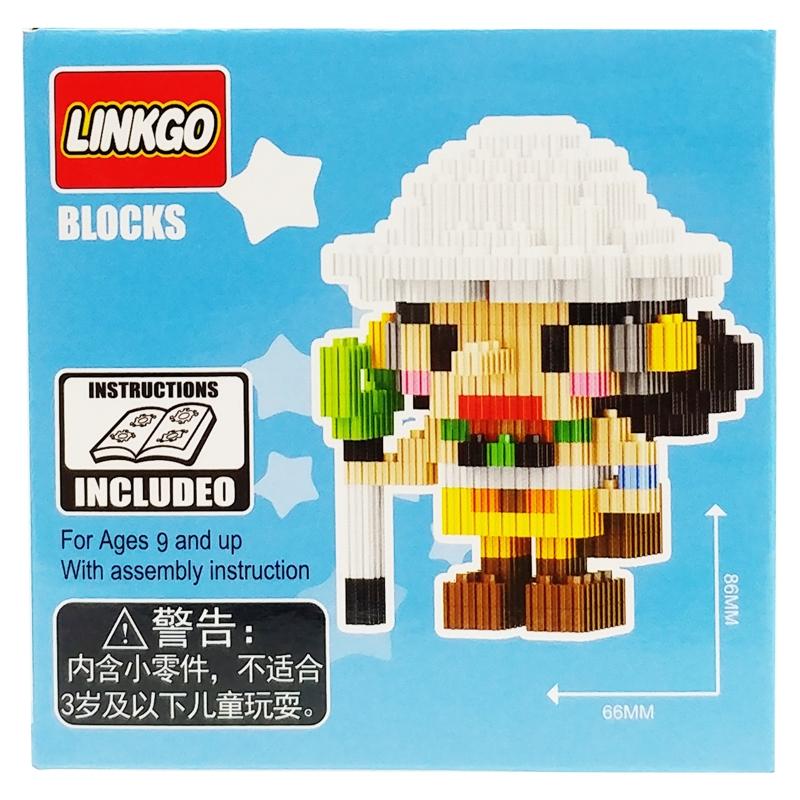 Đồ Chơi Lắp Ráp Mô Hình Nhân Vật One Piece - LinkGo 68197 - Usopp