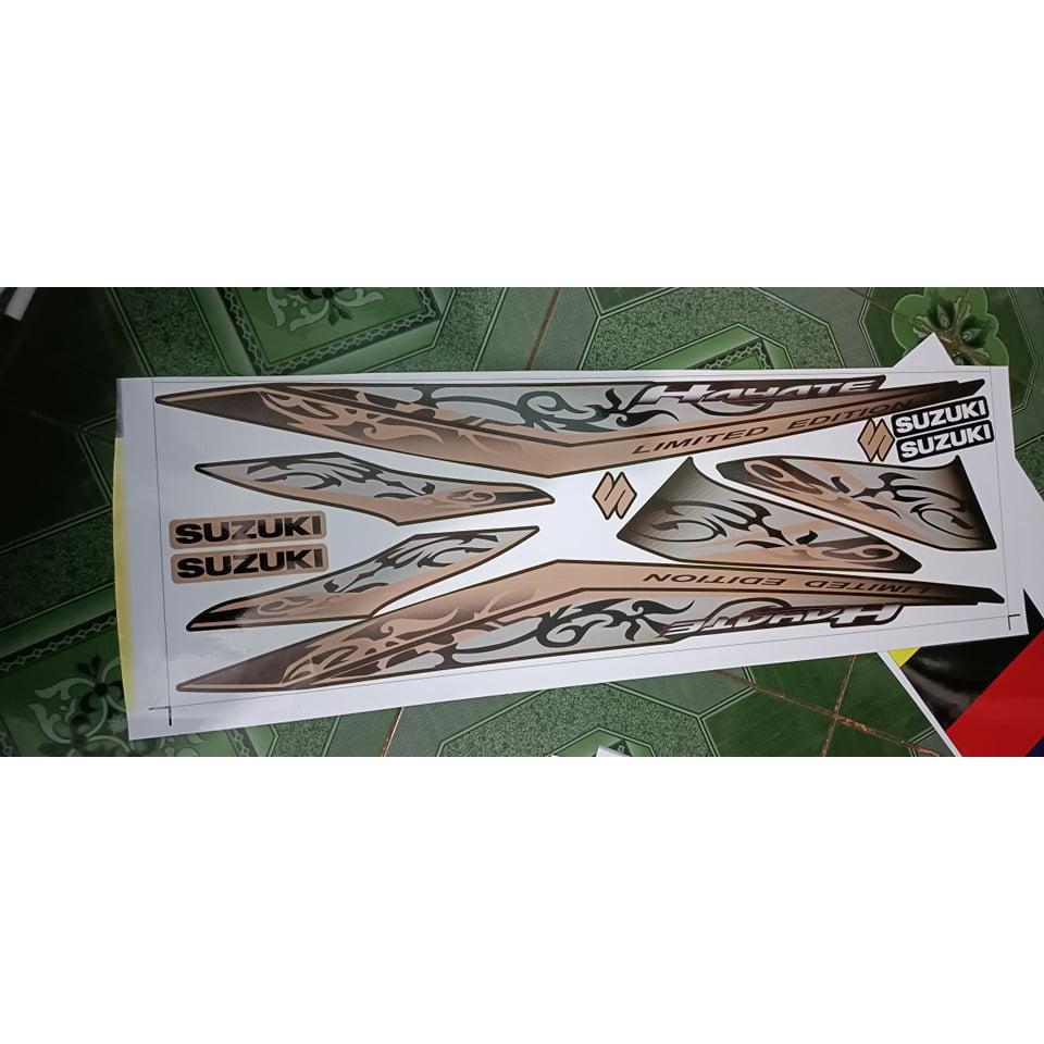 Tem rời hayate vàng đông. tặng tấm logo 30k