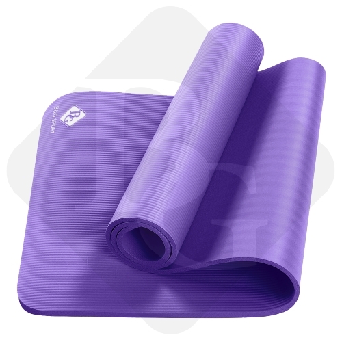 BG Thảm tập Yoga,GYM chuyên dụng dày 10mm cao su NBR nguyên khối, độ đài hồi tốt, chống lún, Chống trơn trượt, độ bám cao, ngăn ngừa hôi và ẩm mốc (hàng nhập khẩu)