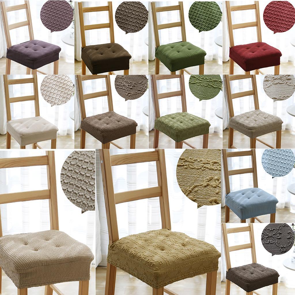 Modern Sponges Seat Cushion Thick Pad Bolster Chair Slipcover