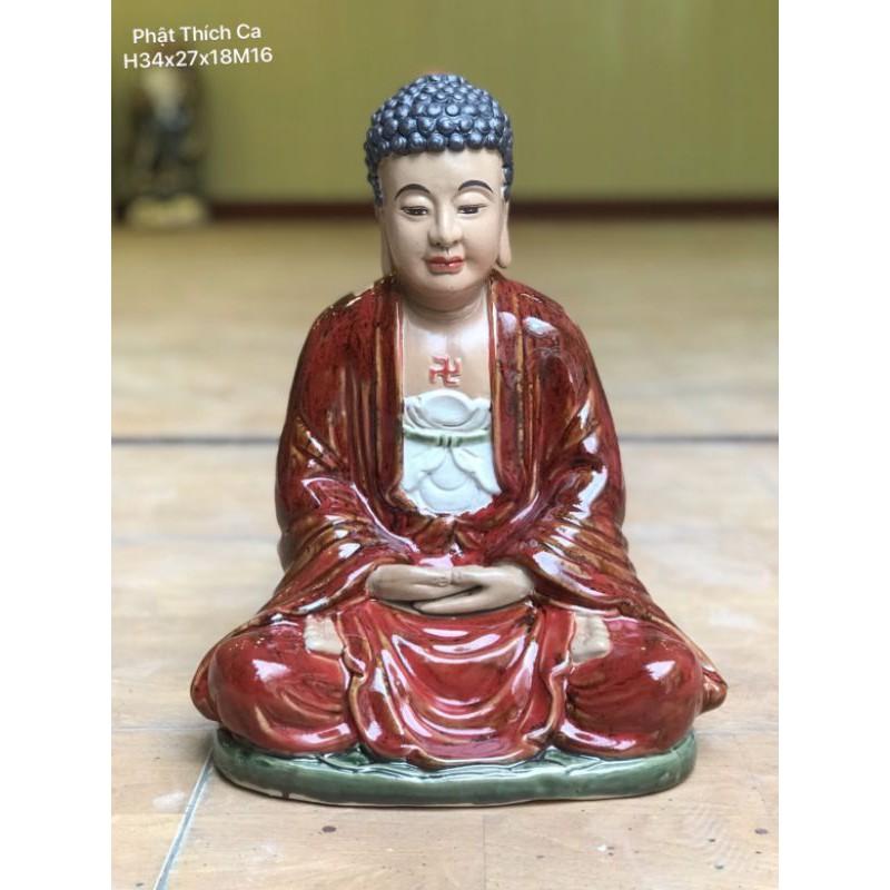 Tượng Thích Ca Thiền Tịnh sứ Bát Tràng