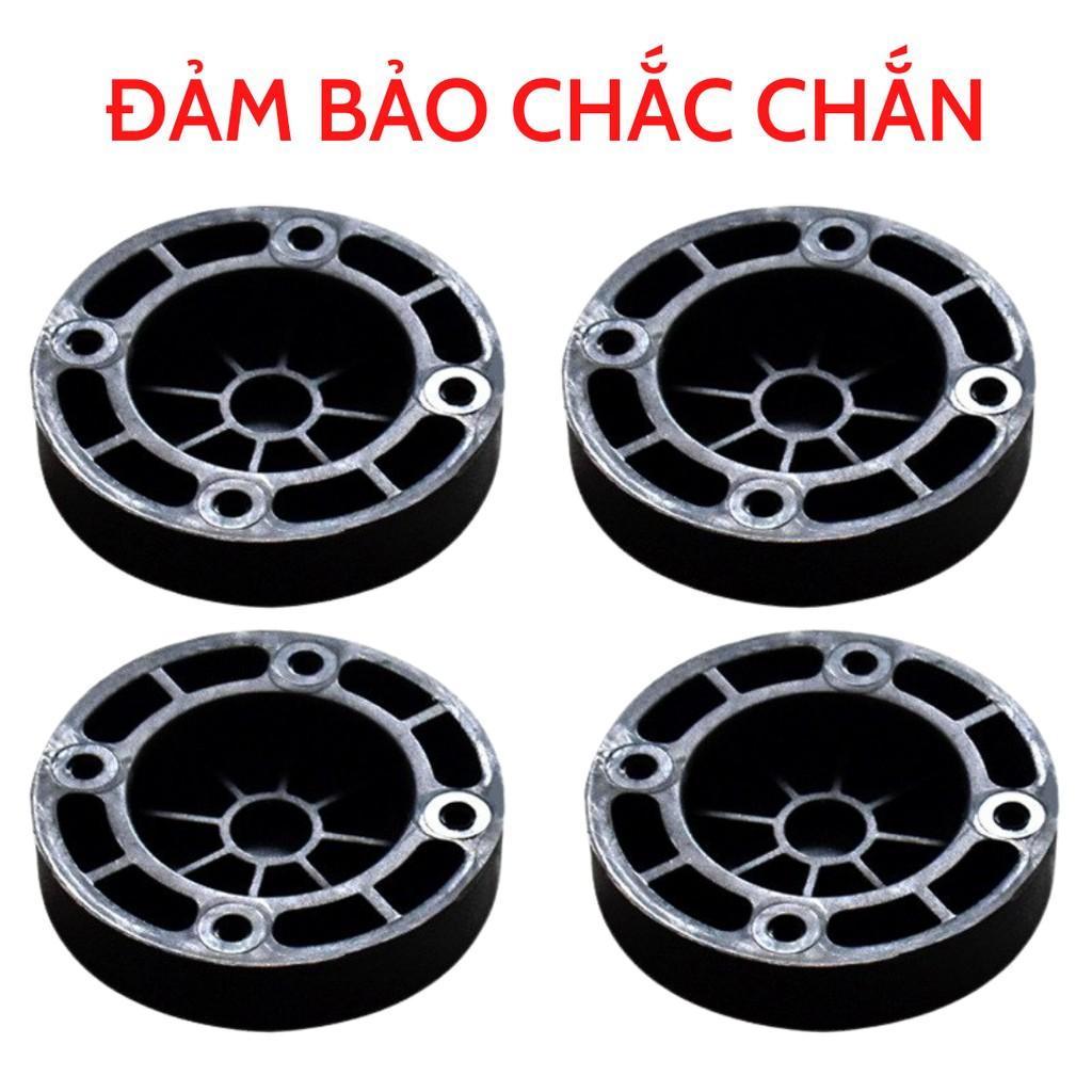 Bộ 4 miếng đệm cao su lót chân máy giặt chống rung chống ồn